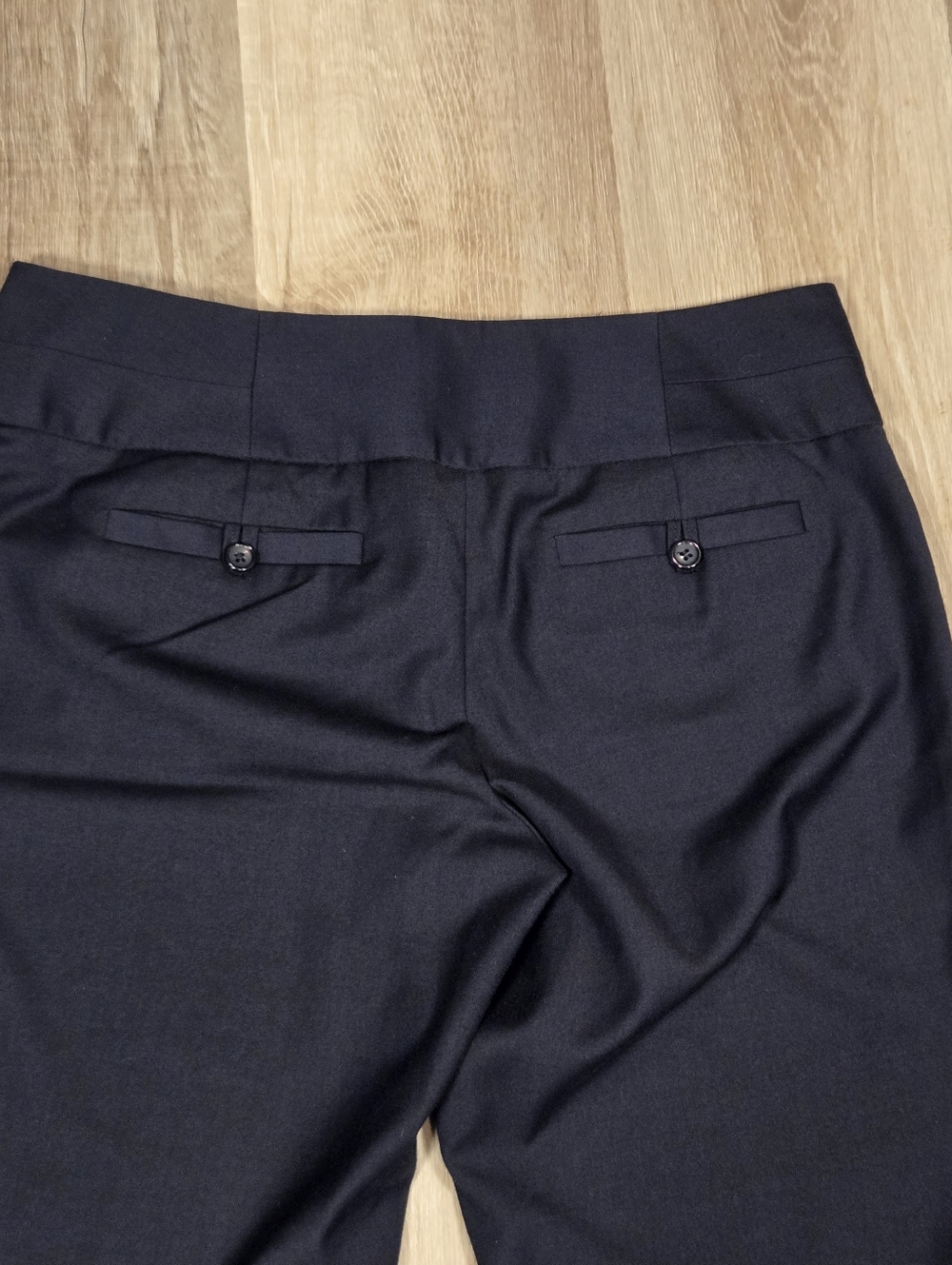 The Limited Pants Womens 8R Navy Cassidy Fit Wide-Leg Dress Work Stretch - Picture 4 of 6